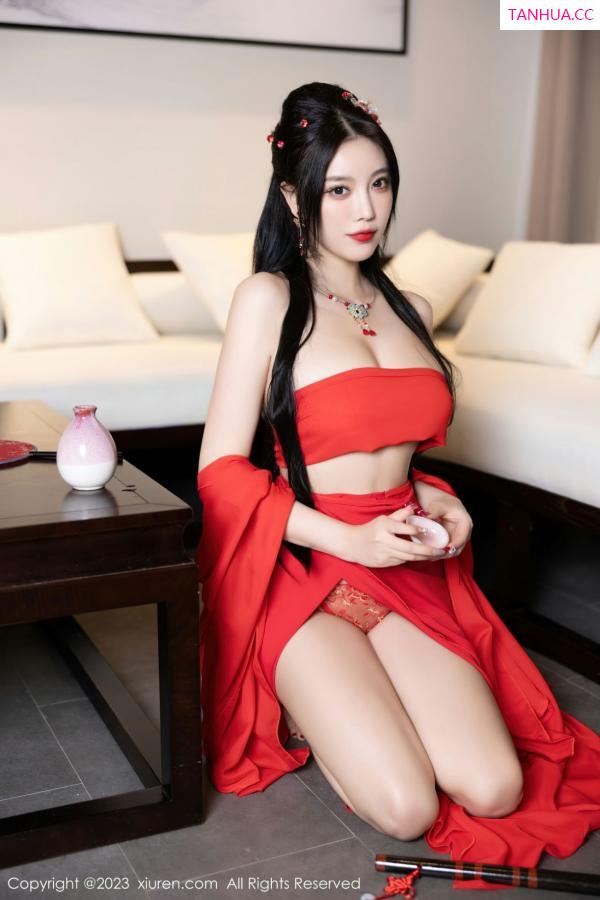杨晨晨 sugar小甜心CC [XiuRen]高清写真图 2023.01.17 No.6149 杨晨晨Yome 古装美腿第15张图片